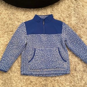 Blue Boys warm pull over  size 8 (M)